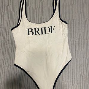 Bride swimsuit